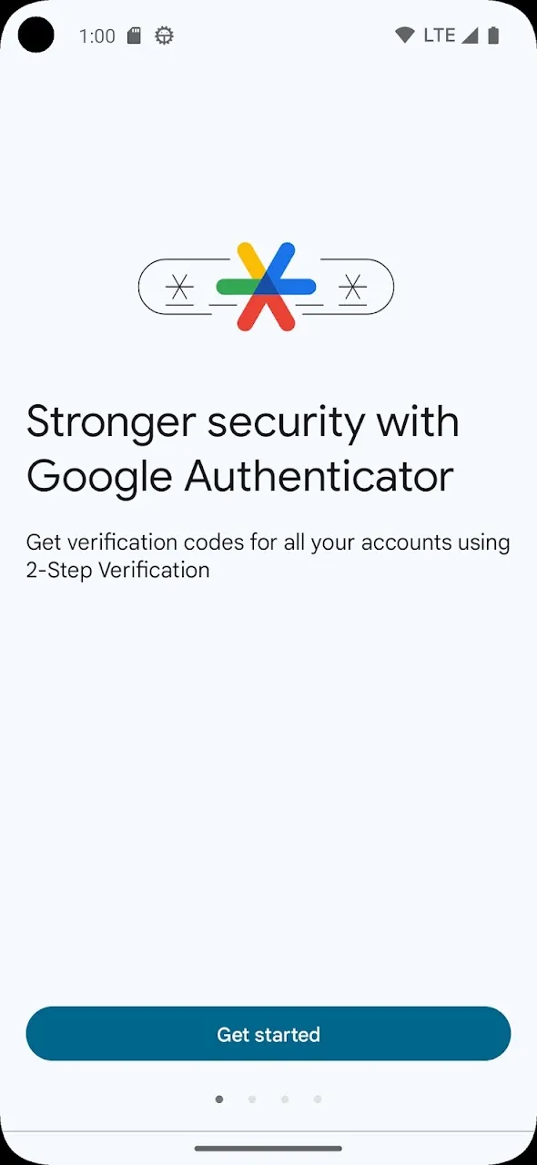 Google 身份验证器 截图 1