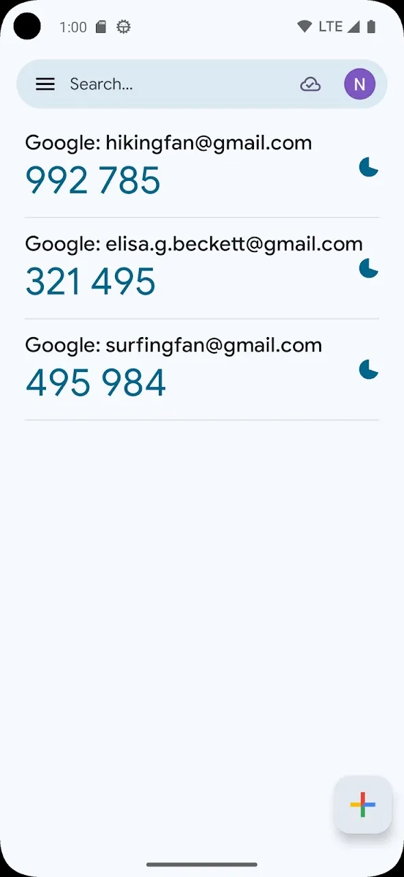 Google 身份验证器 截图 5