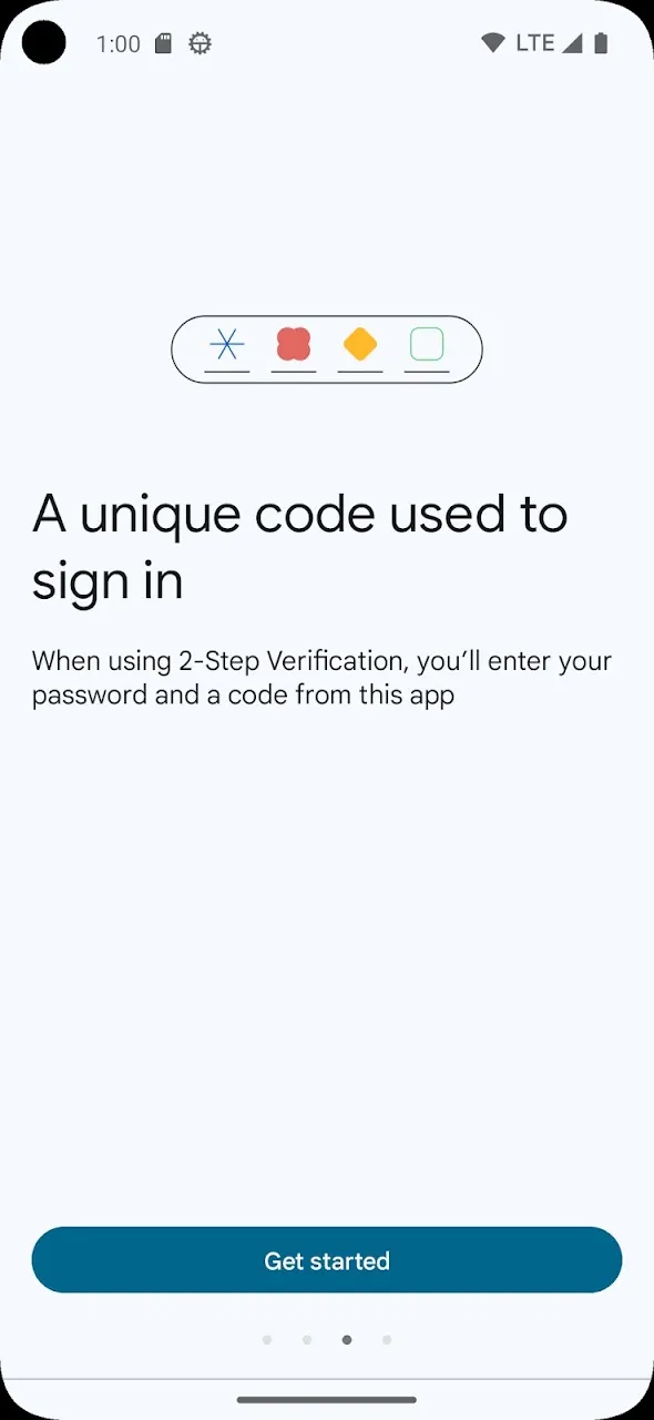 Google 身份验证器 截图 3