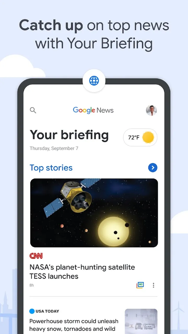Google 新闻 截图 1