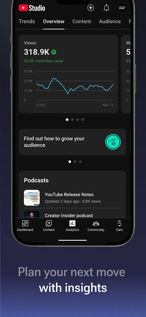 YouTube Studio 截图 5
