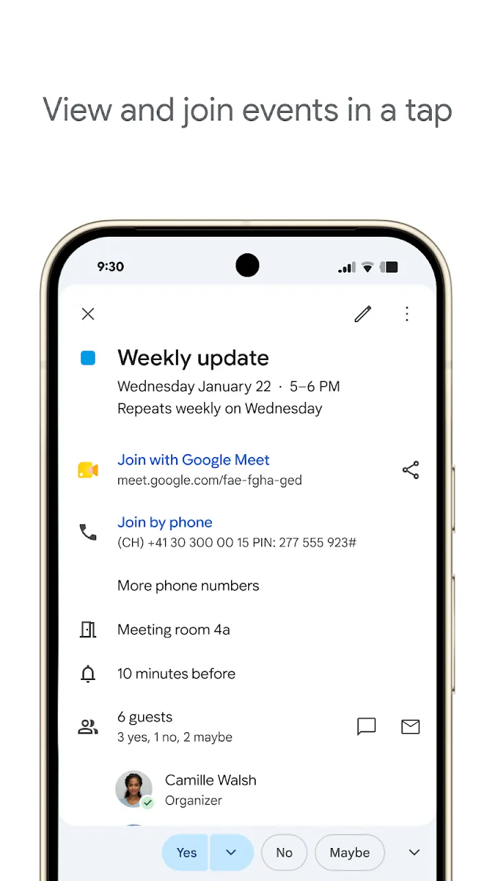 Google 日历 截图 3