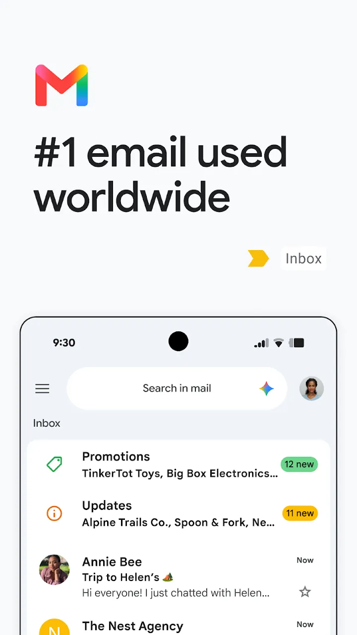 Gmail 截图 1