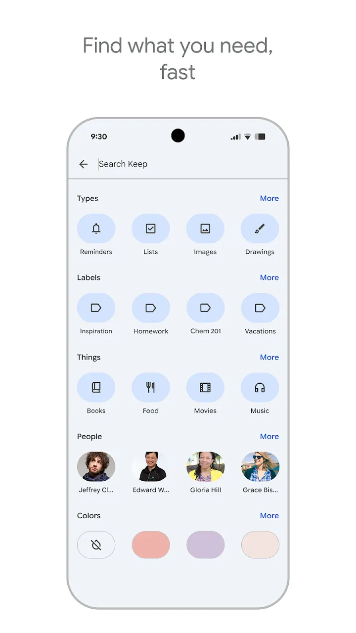 Google Keep 截图 4