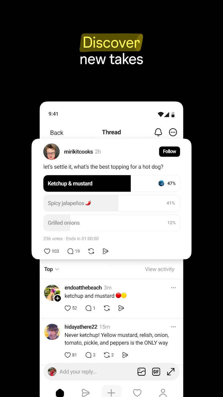 Threads 截图 2
