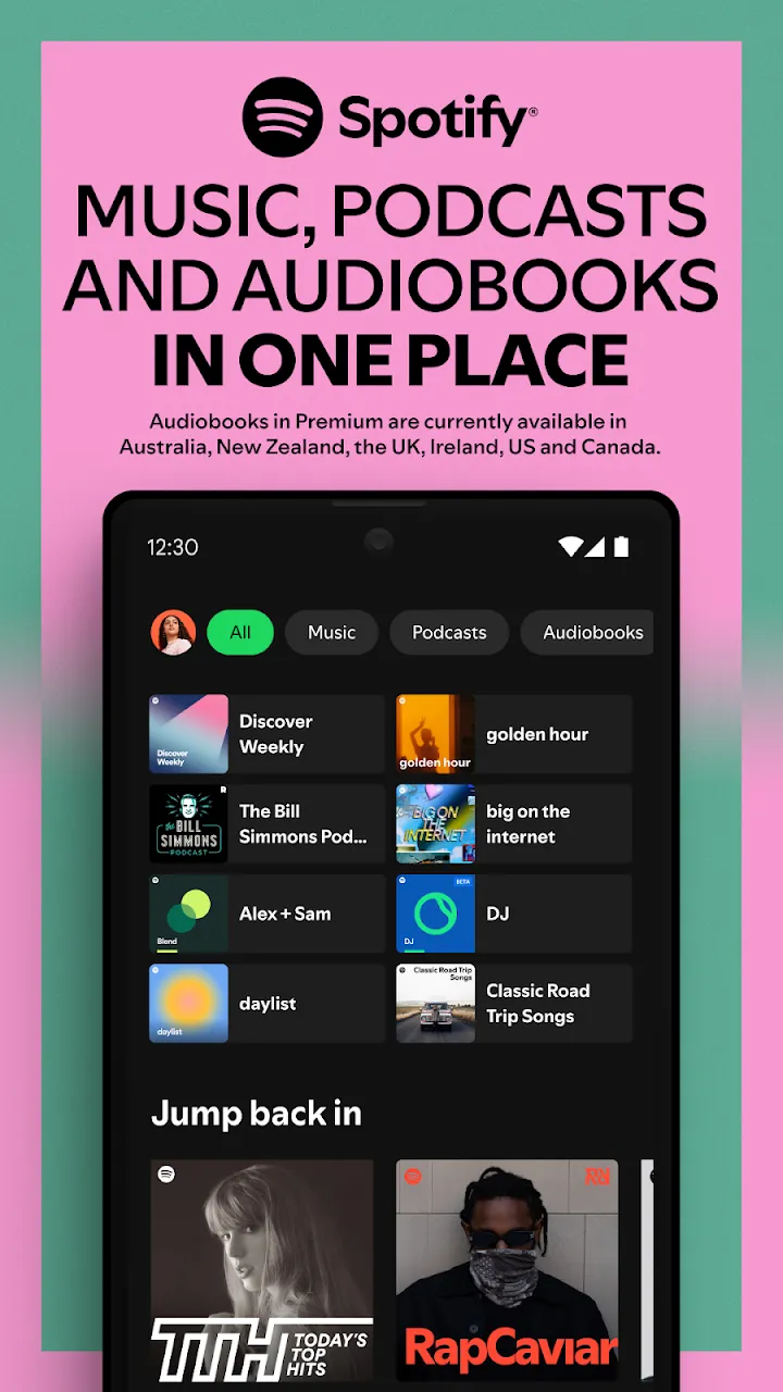 Spotify 截图 1