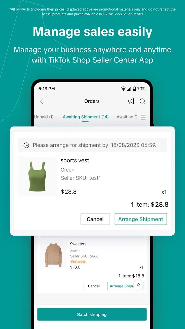 TikTok Shop Seller Center 截图 2